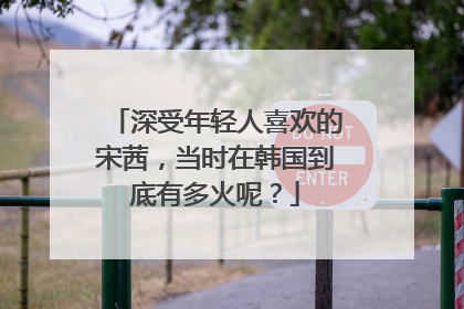 深受年轻人喜欢的宋茜，当时在韩国到底有多火呢？