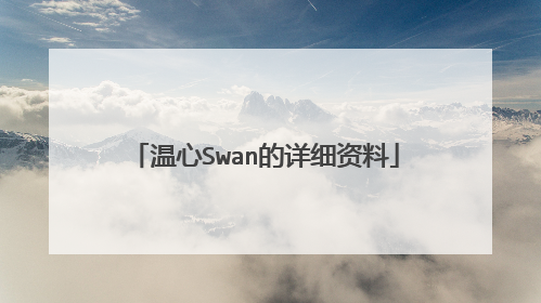 温心Swan的详细资料