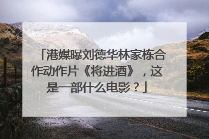 港媒曝刘德华林家栋合作动作片《将进酒》，这是一部什么电影？