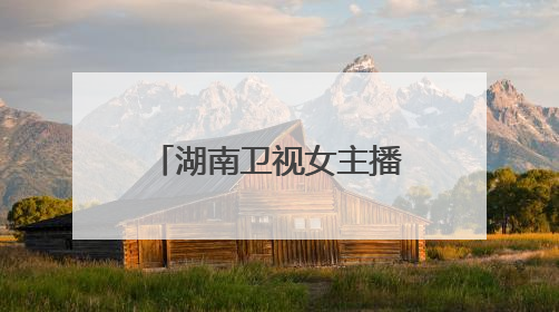 湖南卫视女主播刘烨身高多少？