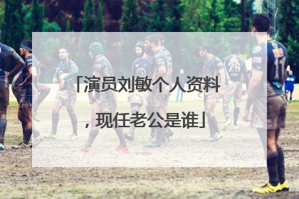 演员刘敏个人资料，现任老公是谁