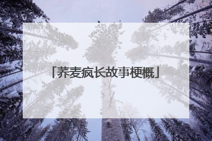 荞麦疯长故事梗概