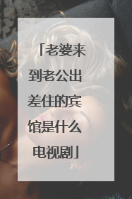 老婆来到老公出差住的宾馆是什么电视剧