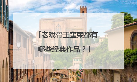 老戏骨王奎荣都有哪些经典作品？