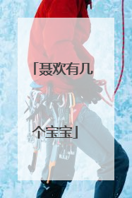 聂欢有几个宝宝