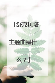 舒克贝塔主题曲是什么？