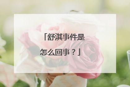 舒淇事件是怎么回事？