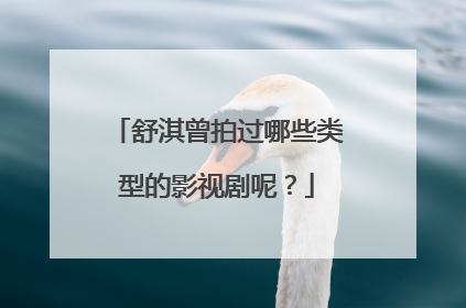 舒淇曾拍过哪些类型的影视剧呢?