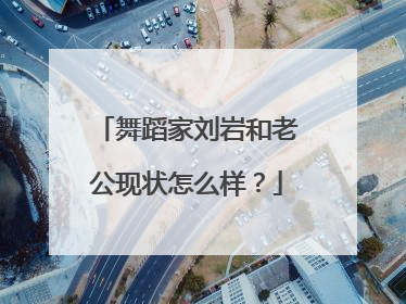 舞蹈家刘岩和老公现状怎么样?