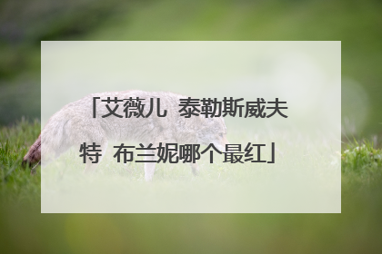艾薇儿 泰勒斯威夫特 布兰妮哪个最红