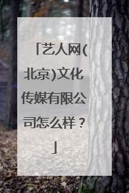 艺人网(北京)文化传媒有限公司怎么样?