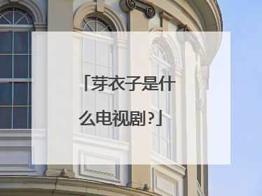 芽衣子是什么电视剧?