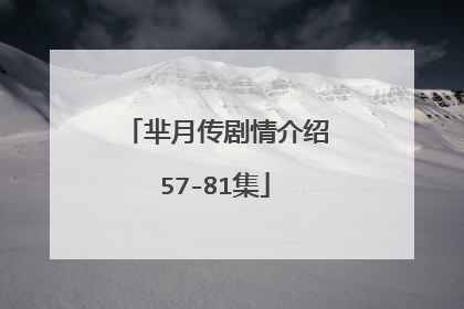芈月传剧情介绍57-81集