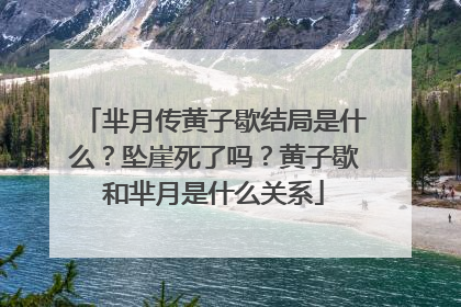 芈月传黄子歇结局是什么?坠崖死了吗?黄子歇和芈月是什么关系