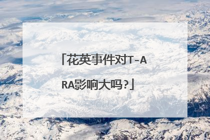 花英事件对T-ARA影响大吗?