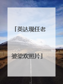 英达现任老婆梁欢照片