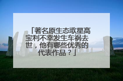 著名原生态歌星高宝利不幸发生车祸去世，他有哪些优秀的代表作品？