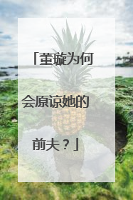 董璇为何会原谅她的前夫？