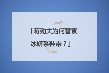 蒋劲夫为何替袁冰妍系鞋带？