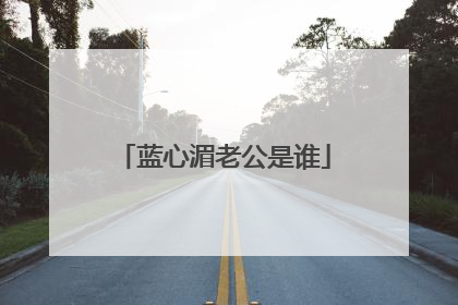 蓝心湄老公是谁