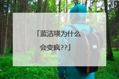 蓝洁瑛为什么会变疯??