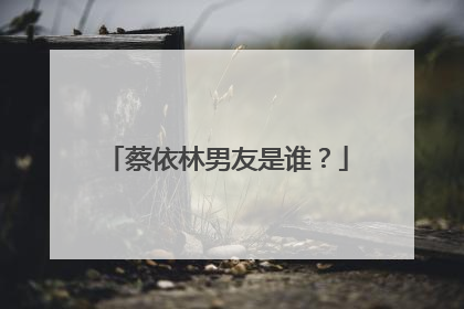 蔡依林男友是谁？