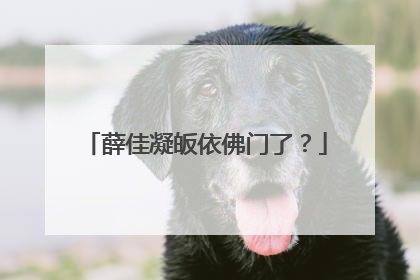 薛佳凝皈依佛门了？