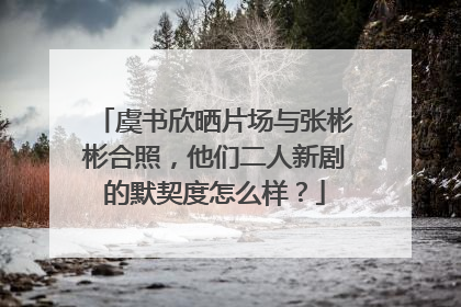 虞书欣晒片场与张彬彬合照，他们二人新剧的默契度怎么样？