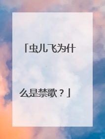 虫儿飞为什么是禁歌？