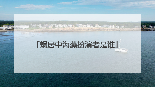 蜗居中海藻扮演者是谁