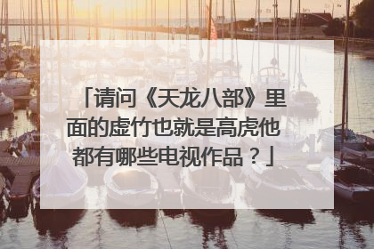 请问《天龙八部》里面的虚竹也就是高虎他都有哪些电视作品？