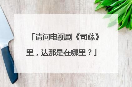 请问电视剧《司藤》里，达那是在哪里？