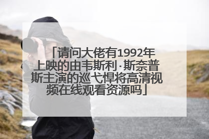 请问大佬有1992年上映的由韦斯利·斯奈普斯主演的巡弋悍将高清视频在线观看资源吗