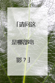 请问这是哪部电影?