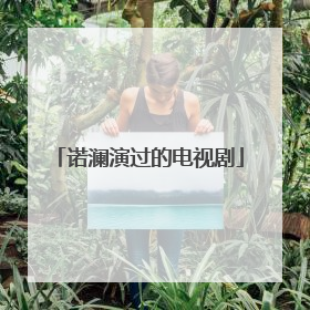 诺澜演过的电视剧