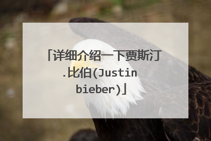 详细介绍一下贾斯汀.比伯(Justin bieber)