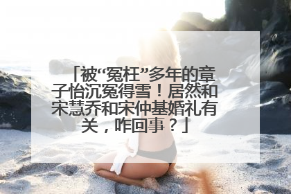 被“冤枉”多年的章子怡沉冤得雪！居然和宋慧乔和宋仲基婚礼有关，咋回事？