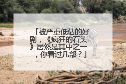 被严重低估的好剧,《疯狂的石头》居然是其中之一,你看过几部?