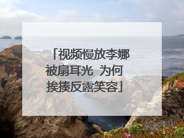 视频慢放李娜被扇耳光 为何挨揍反露笑容
