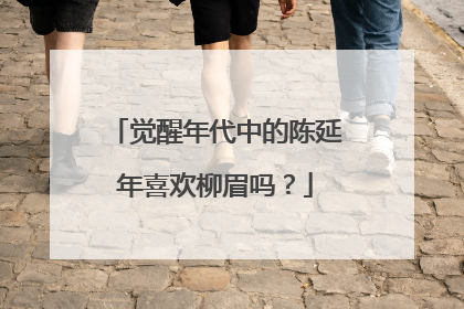 觉醒年代中的陈延年喜欢柳眉吗？