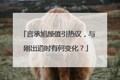 言承旭颜值引热议，与刚出道时有何变化？