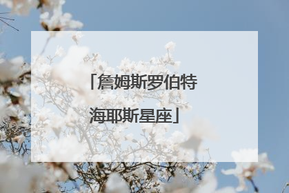 詹姆斯罗伯特海耶斯星座