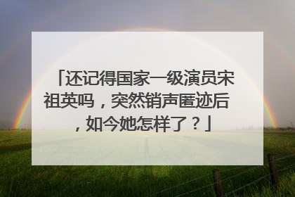 还记得国家一级演员宋祖英吗，突然销声匿迹后，如今她怎样了？