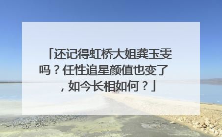 还记得虹桥大姐龚玉雯吗？任性追星颜值也变了，如今长相如何？