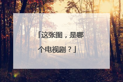这张图，是哪个电视剧？