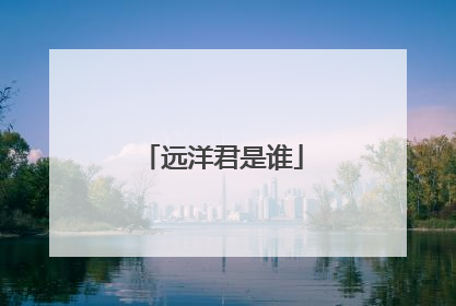 远洋君是谁