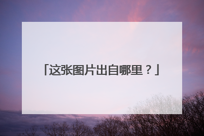 这张图片出自哪里？