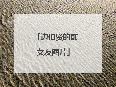 边伯贤的前女友图片