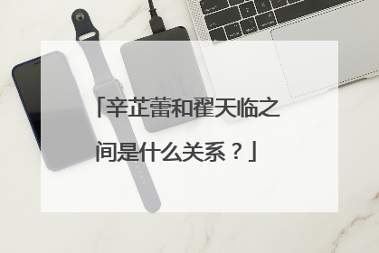 辛芷蕾和翟天临之间是什么关系？