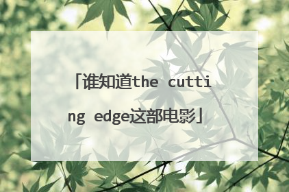 谁知道the cutting edge这部电影